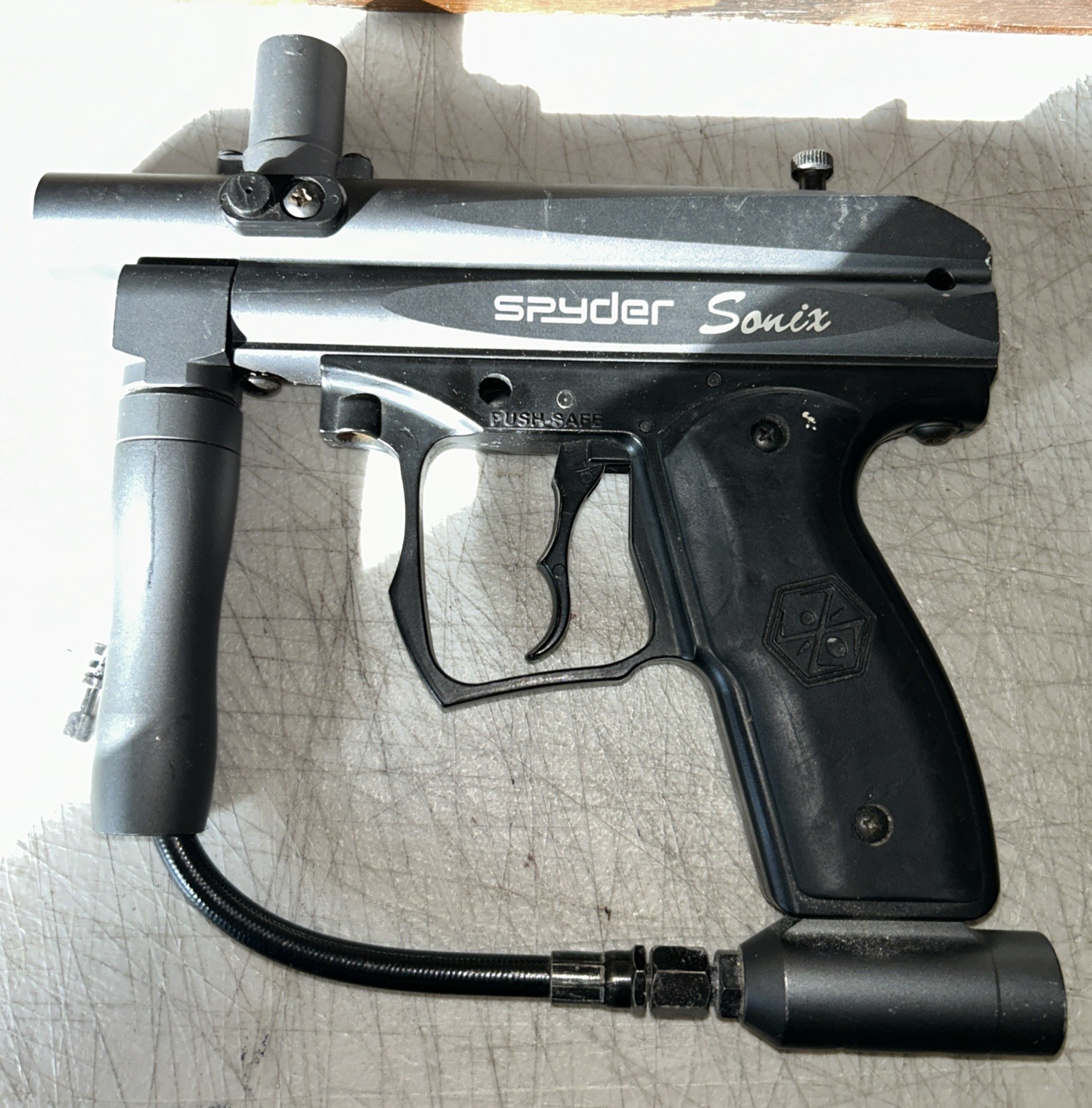 Spyder Sonix Paintball Marker Semi Auto UNTESTED for Parts/repair?