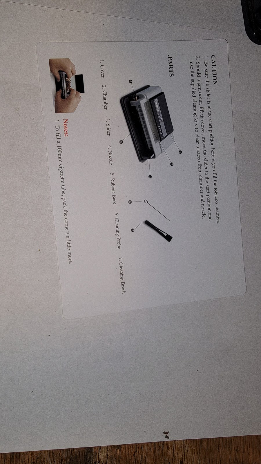 Powermatic Mini Cigarette Injector - White RYO Cigarette Injector Machine
