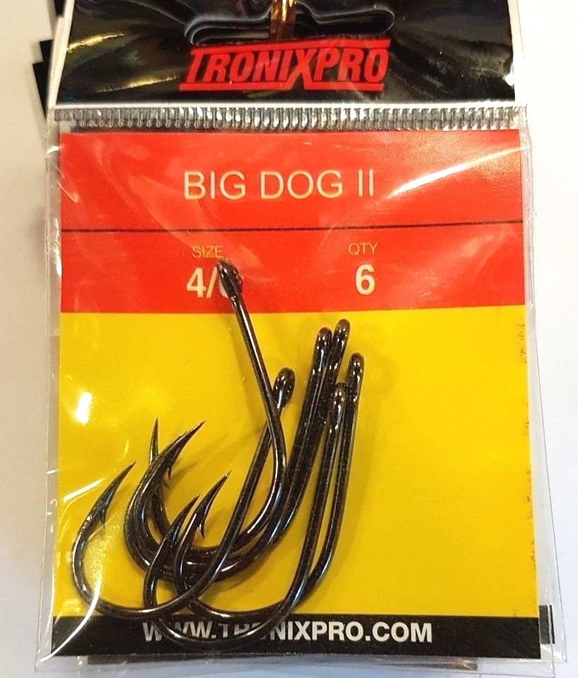 Tronix Pro Big Dog II / MK2 Fishing Hooks - All Sizes