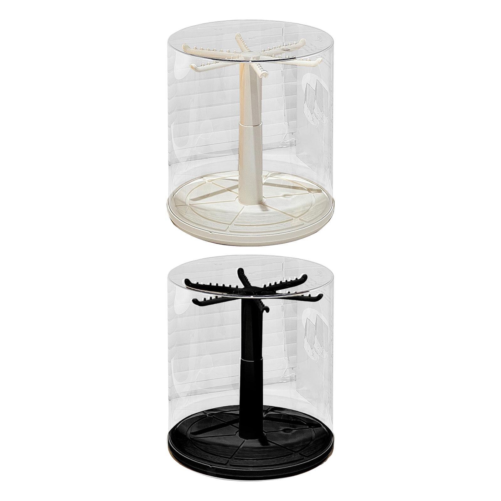Rotating Case for Doll Keychains Display Stand for Plush Dolls Ornament
