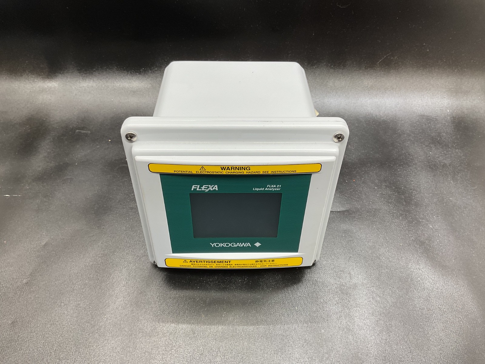 Yokogawa FLEXA FLXA21 Liquid Analyzer pH ORP DO Conductivity Controller 24VDC 4-