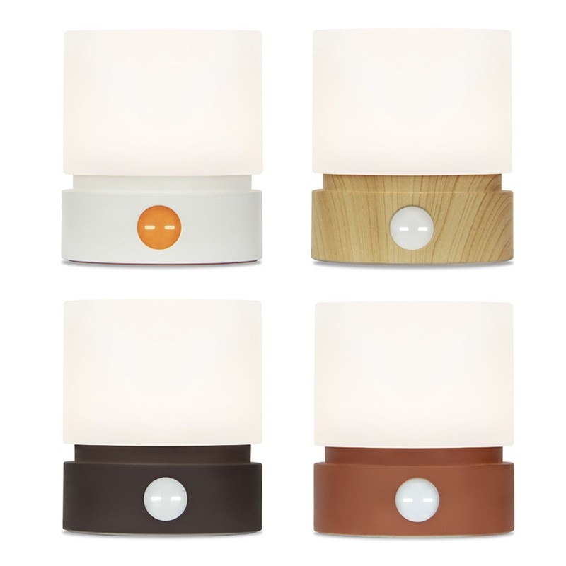 LED Atmosphere Lamp Table Lamp Touch-Control Dimming Digital Display USB