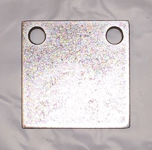 AR500 Steel Target Square Gong 3/8" X 4"