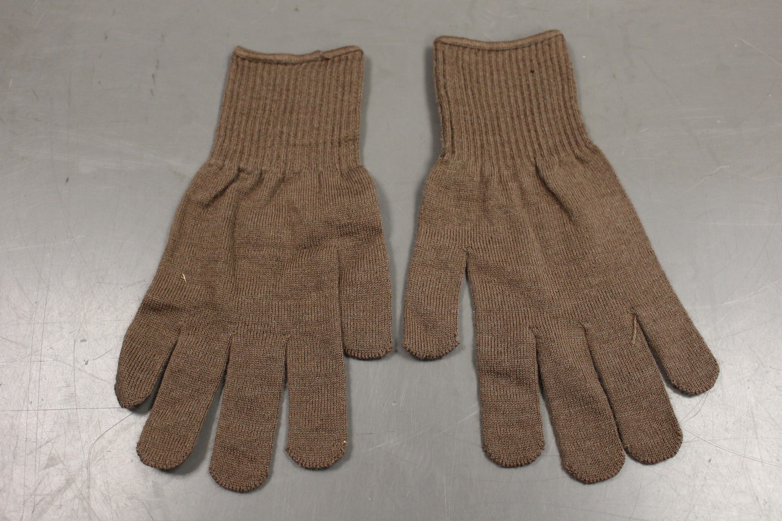 US Army Cold Weather Light Weight Glove Inserts - Brown - XLarge - New
