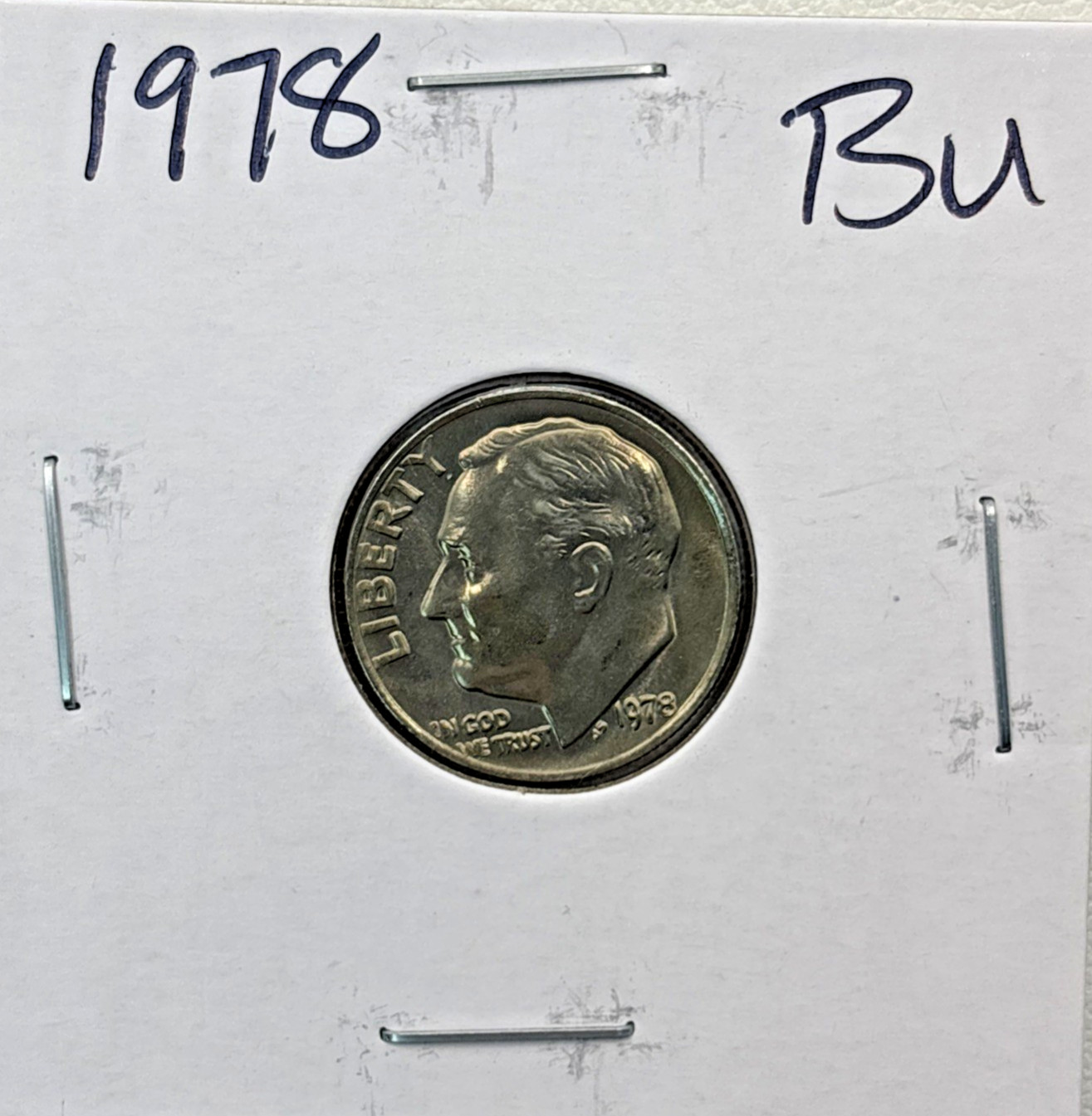 1978 Roosevelt Dime BU (Brilliant Uncirculated) Philadelphia Mint