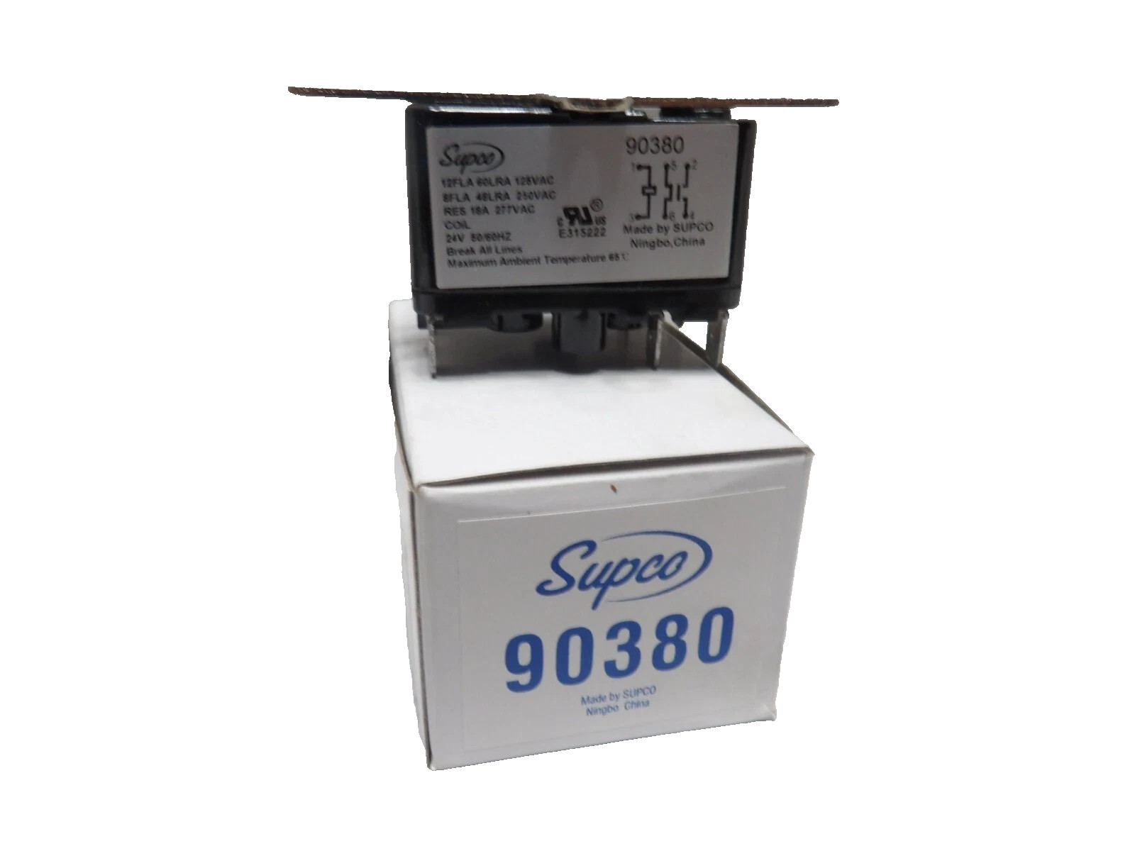 Supco General Purpose Fan Relay 90380