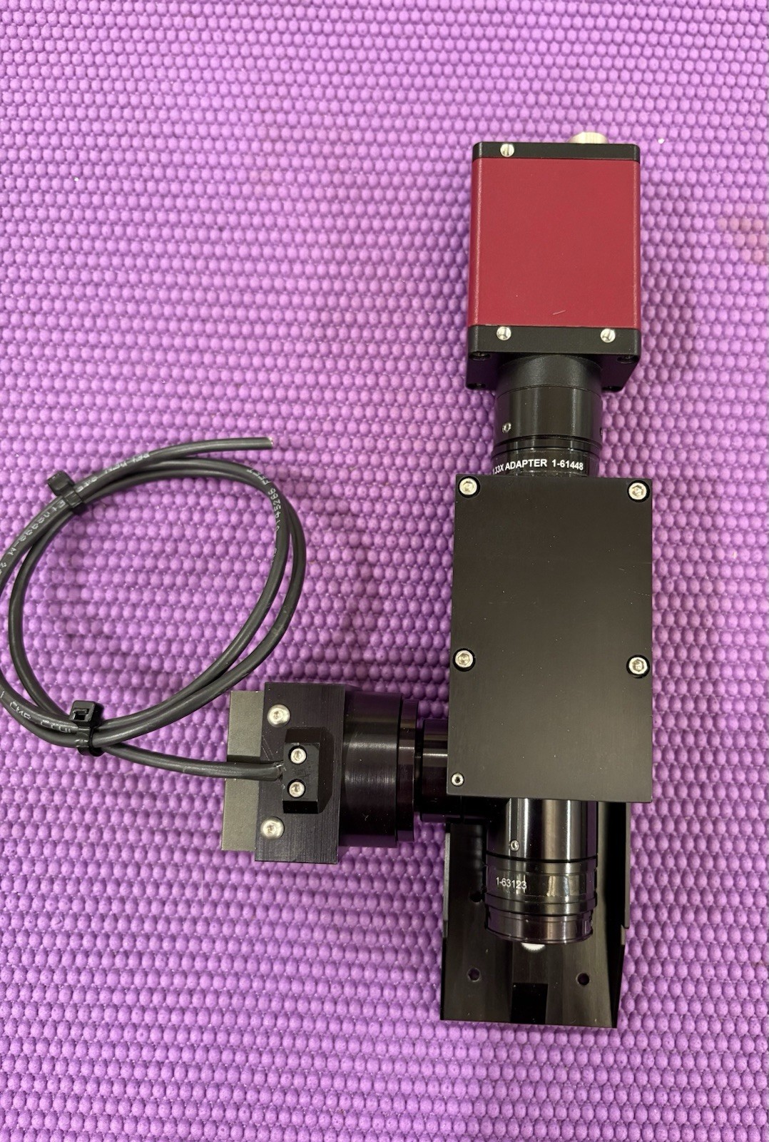ALLIED VISION MARLIN F131B IRF Camera, With NAVITAR PRECISE EYE AND LIGHT MODULE