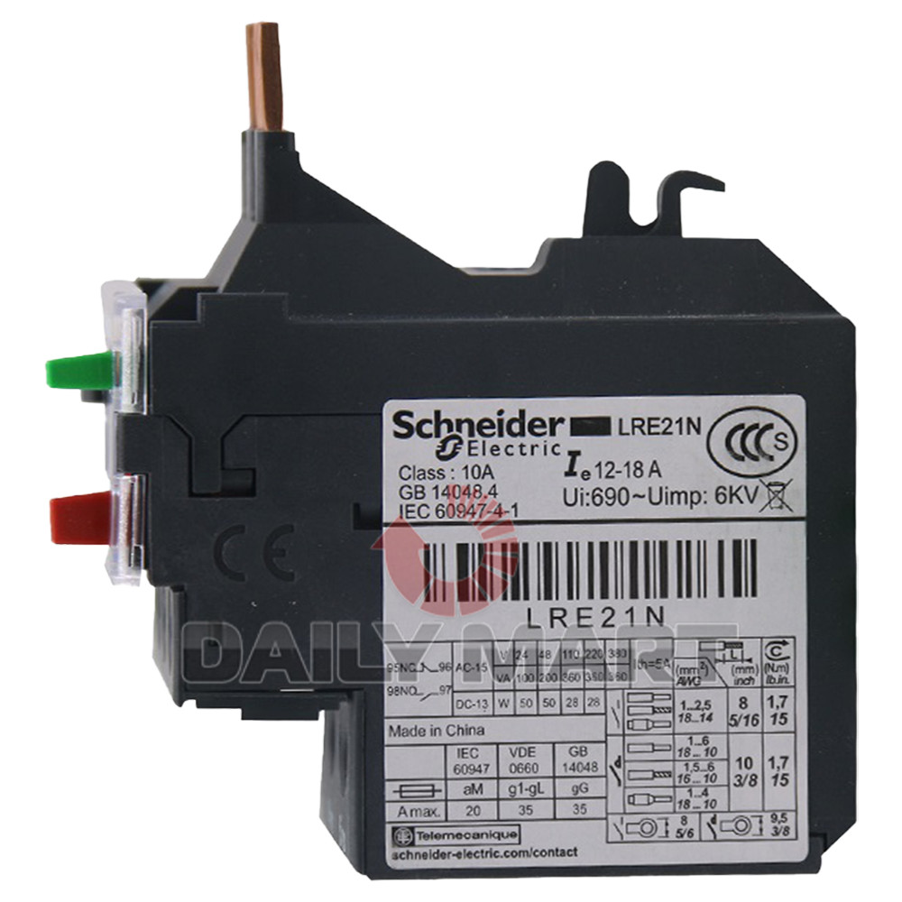 New In Box SCHNEIDER LR-E21N Relay