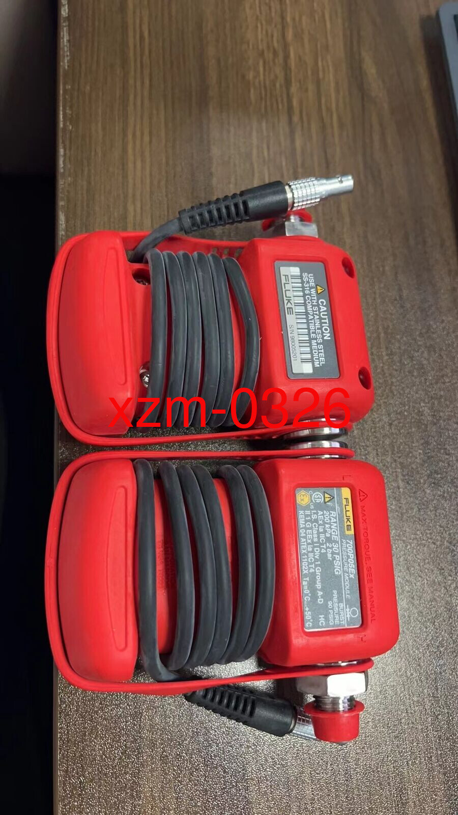Used Fluke 700P05Ex Explosion proof module Gauge Pressure Module (Range 30PSIG)
