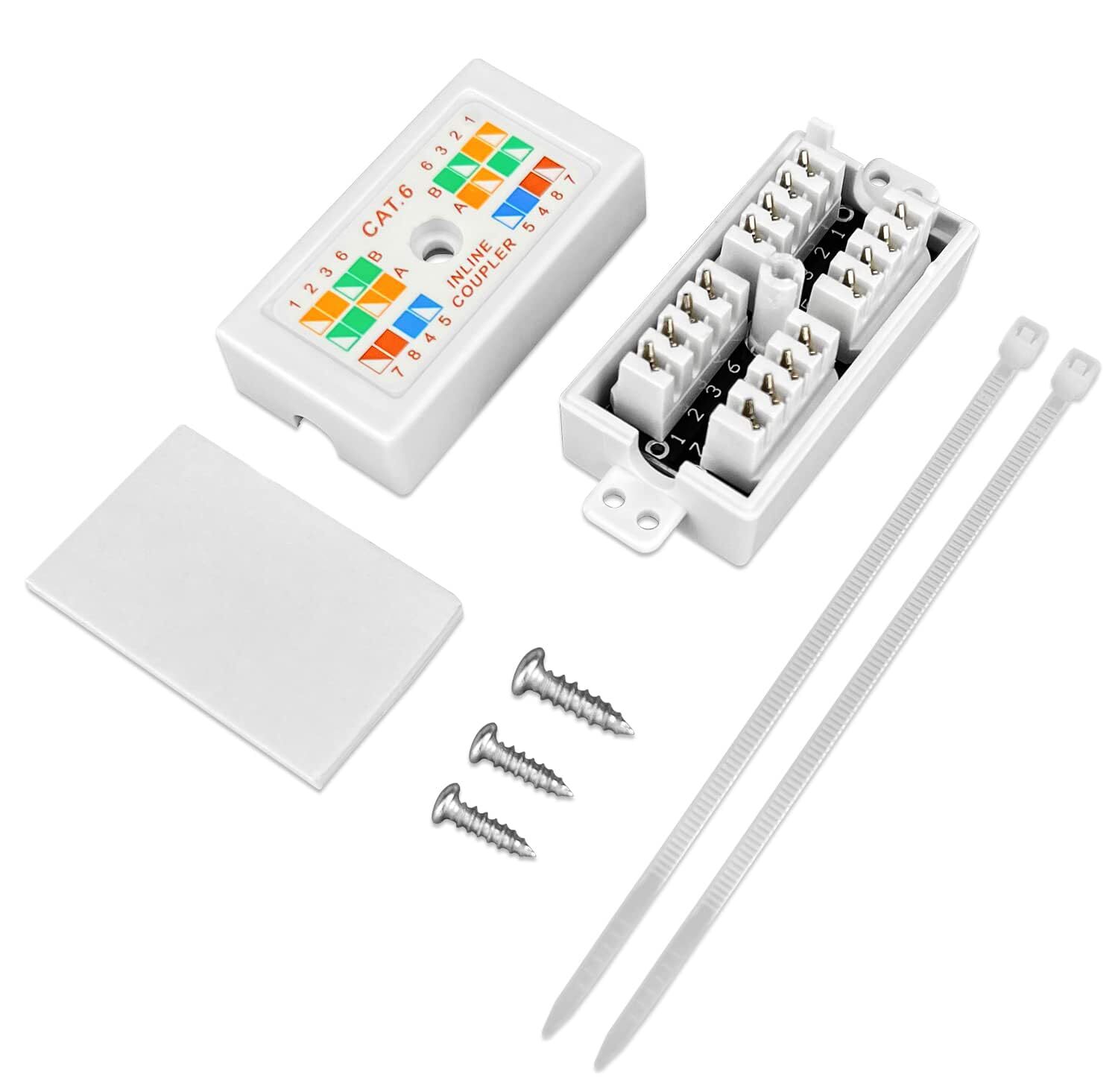 Cat 6 Junction Box 5 Pack Cat5e Splice Connector cat6 junction box