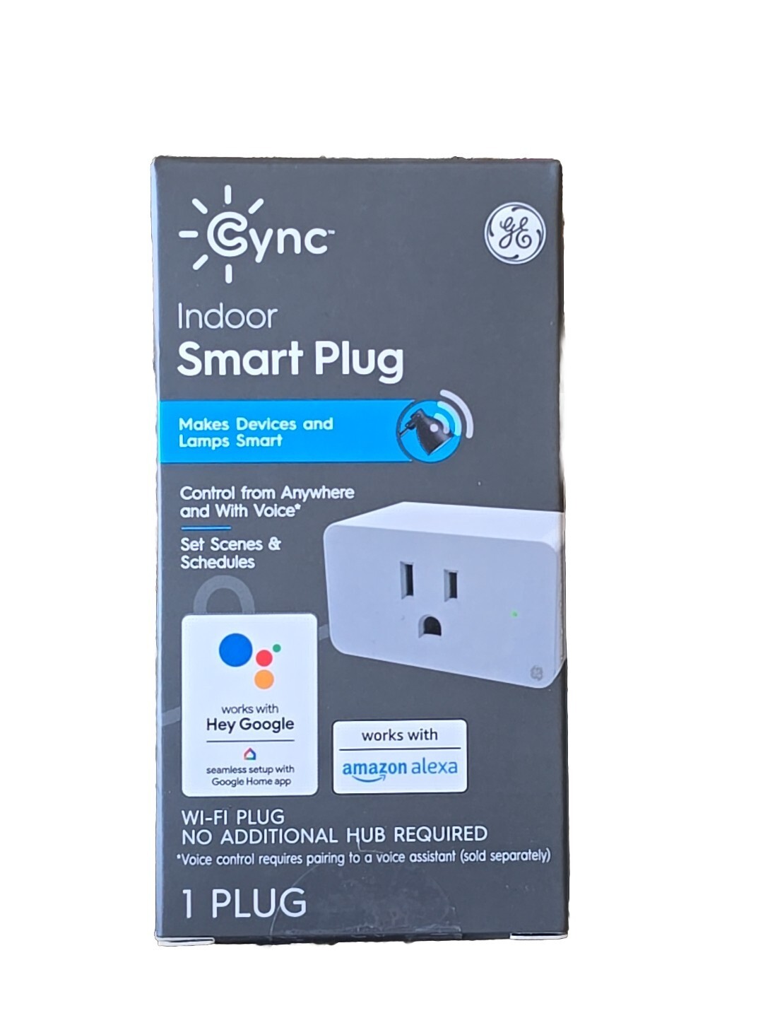 C by GE - INDOOR Smart Plug with Smart PLUG - Alexa / Google ASSISTANT