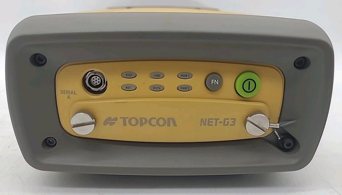 Topcon Net-G3 Network GNSS Receiver With Power Supply And Ethernet Cable!