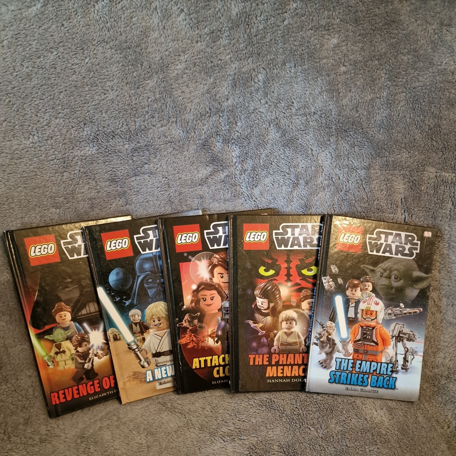 LEGO® Star Wars - Dowsett, Elizabeth 5 books.rrp £25!!)  see description