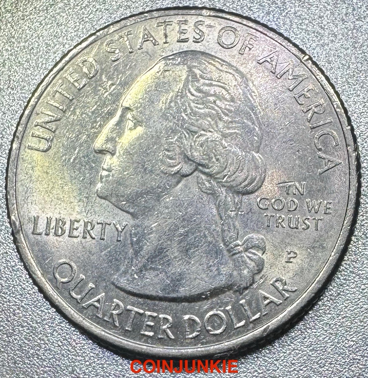 2015 Homestead Nebraska Quarter-STRIKE THROUGH ON REVERSE