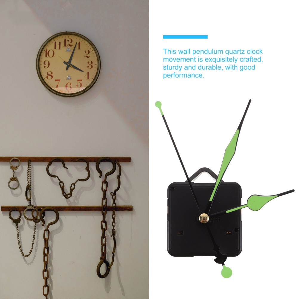 Plastic Clock Motor Kit Shaft Hands Clock Mechanism Replacement