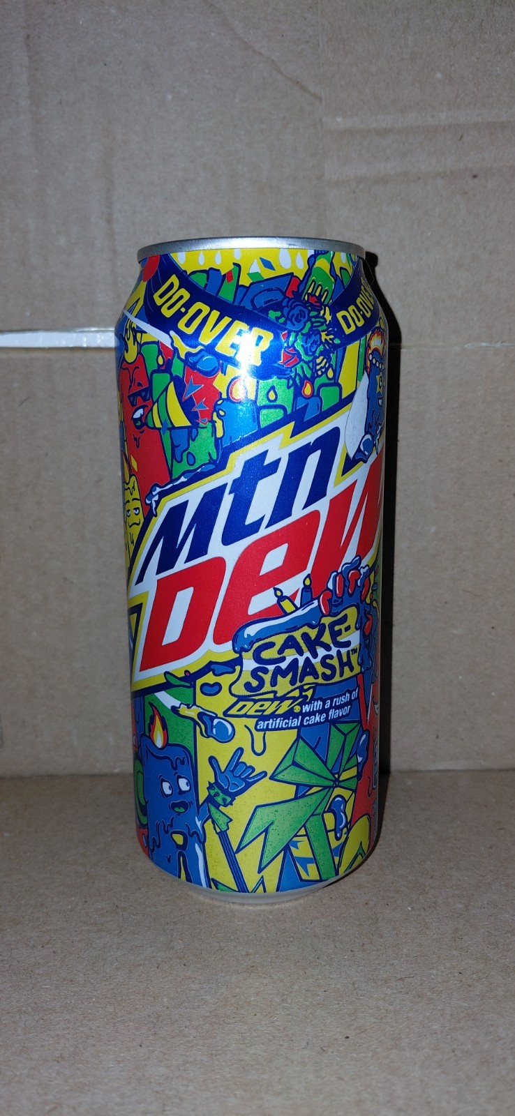 Mountain Dew Cake Smash Full 16 Ounce Can