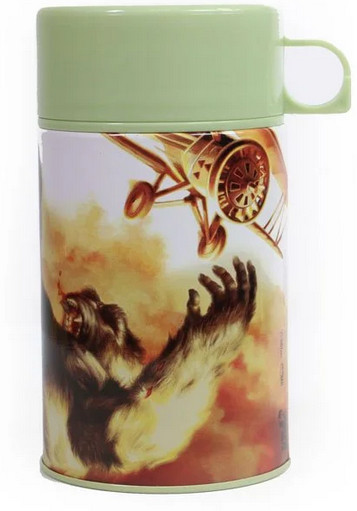 King Kong Tin Titans PX Previews Exclusive Lunch Box Beverage Container