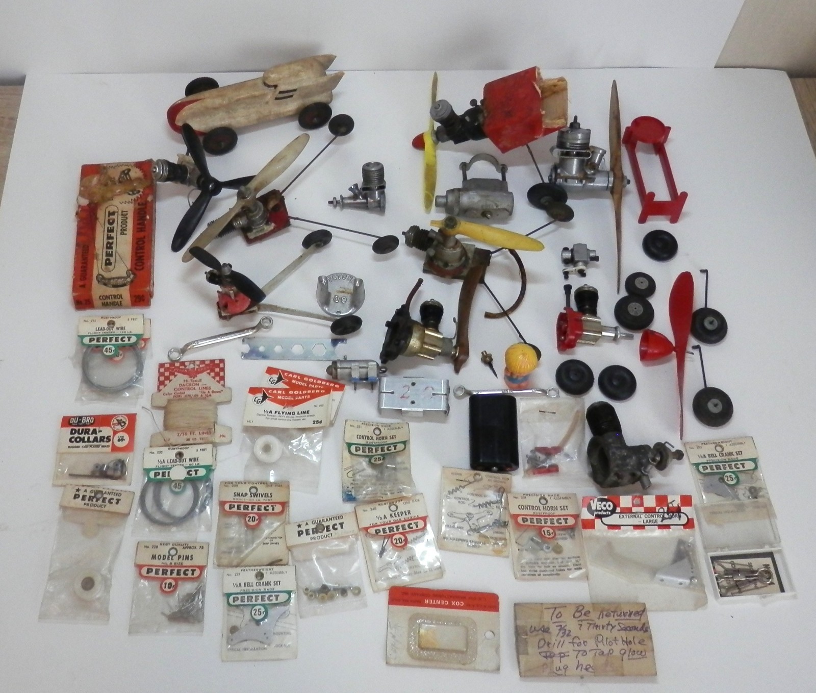 Vintage R/C Parts & Accessories HUGE LOT