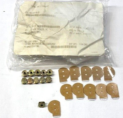AVIATION BLIND THREADED SANDWICH INSERT PANEL 20555 NAS 1836-08-07 LOT OF 100