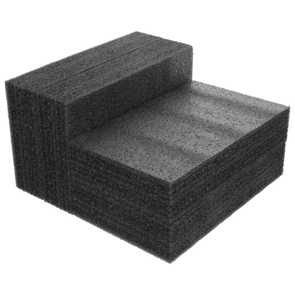 4 Pcs Multi Use Express Packing Inserts Black EPE Foam Packing Boards