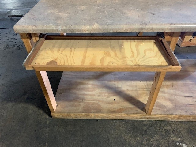 Custom built Work Bench for industrial or home purposes 6ftx5ftx3ft