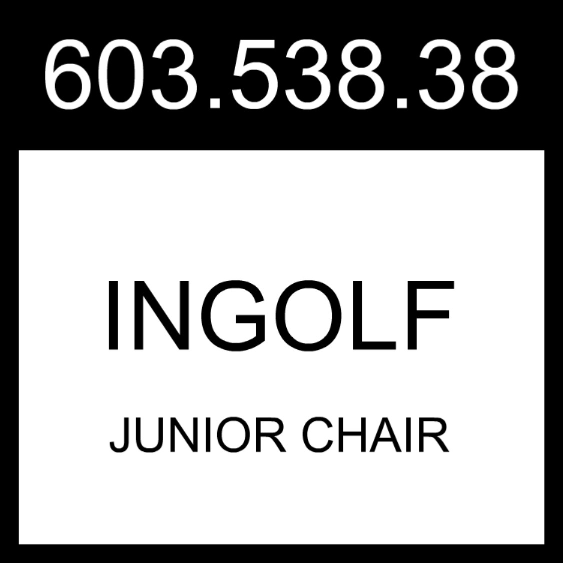 IKEA INGOLF Junior Chair Antique Stain  603.538.38