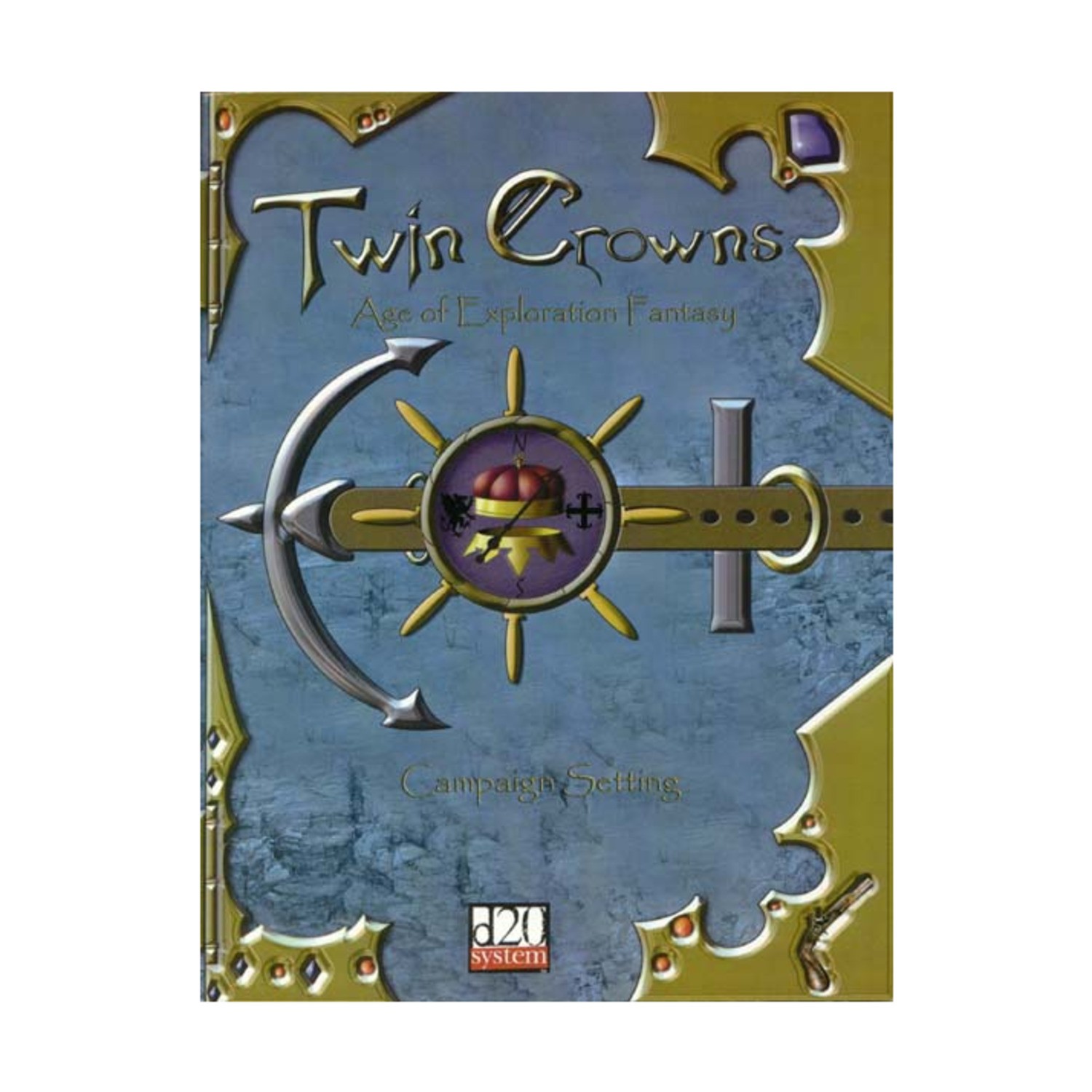 Living Imagination d20 RPG Twin Crowns - Age of Exploration Fantasy VG+