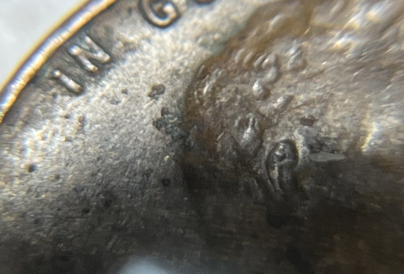 1940 Lincoln Wheat Cent Woody Improper Alloy Error & Strike Through Grease Error