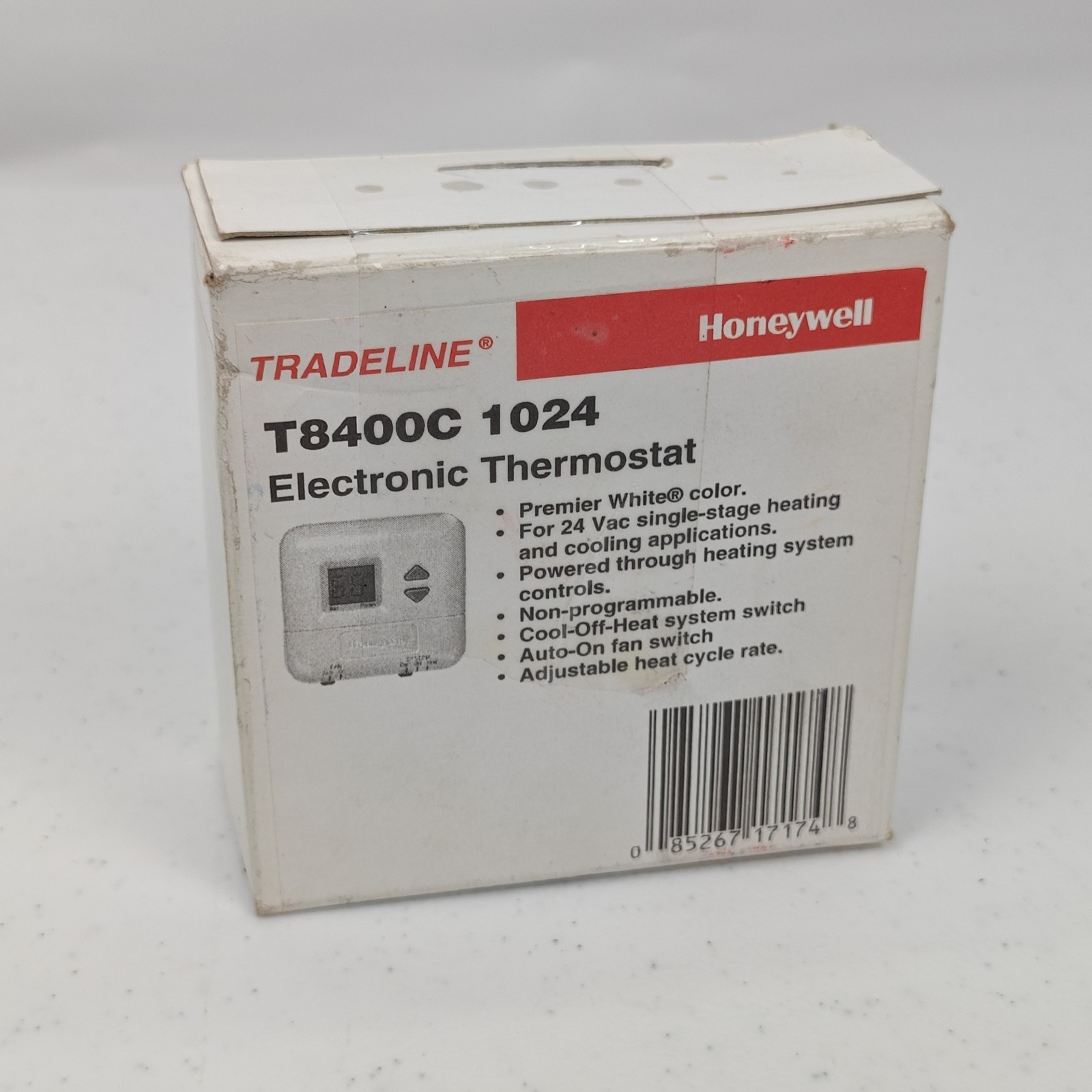 Honeywell T8400C 1024 Thermostat system Heating Cooling Standard Controller