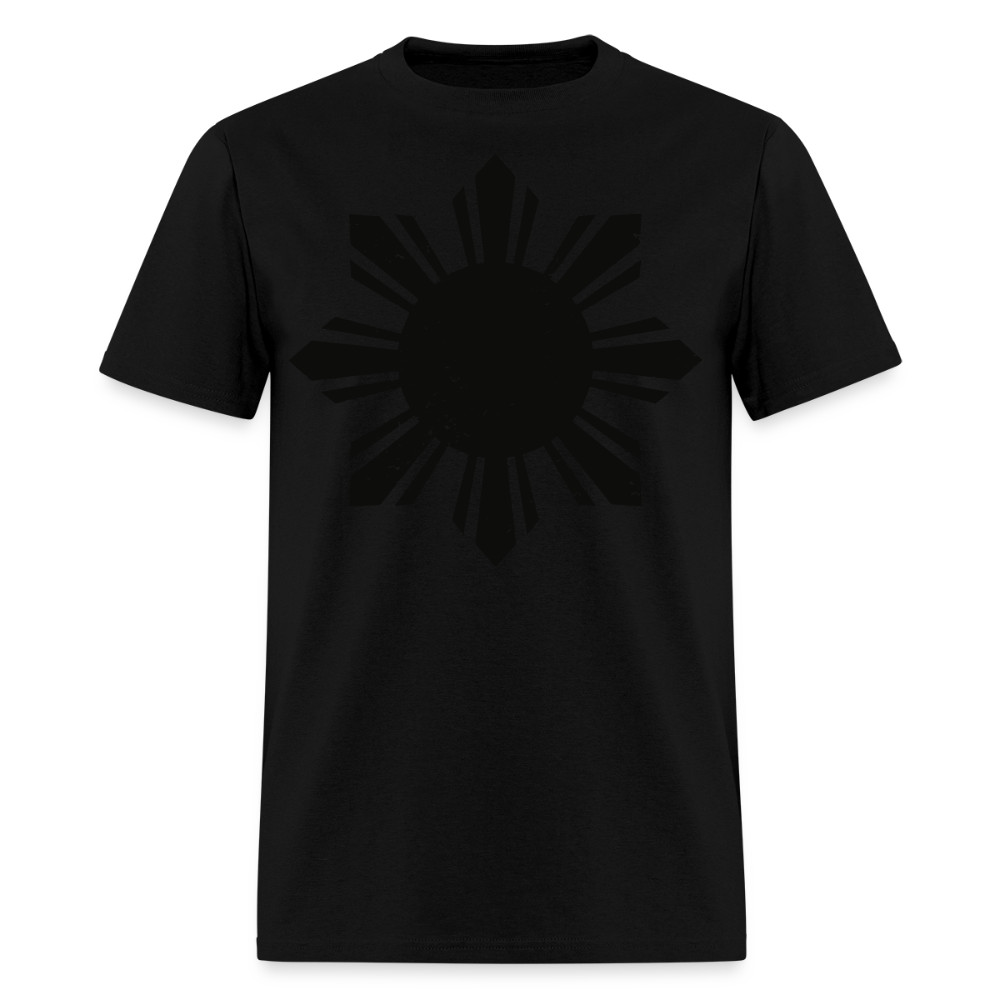Philippines Sun Stealth Style shirt Filipino Dark Mode T-Shirt size S-5XL