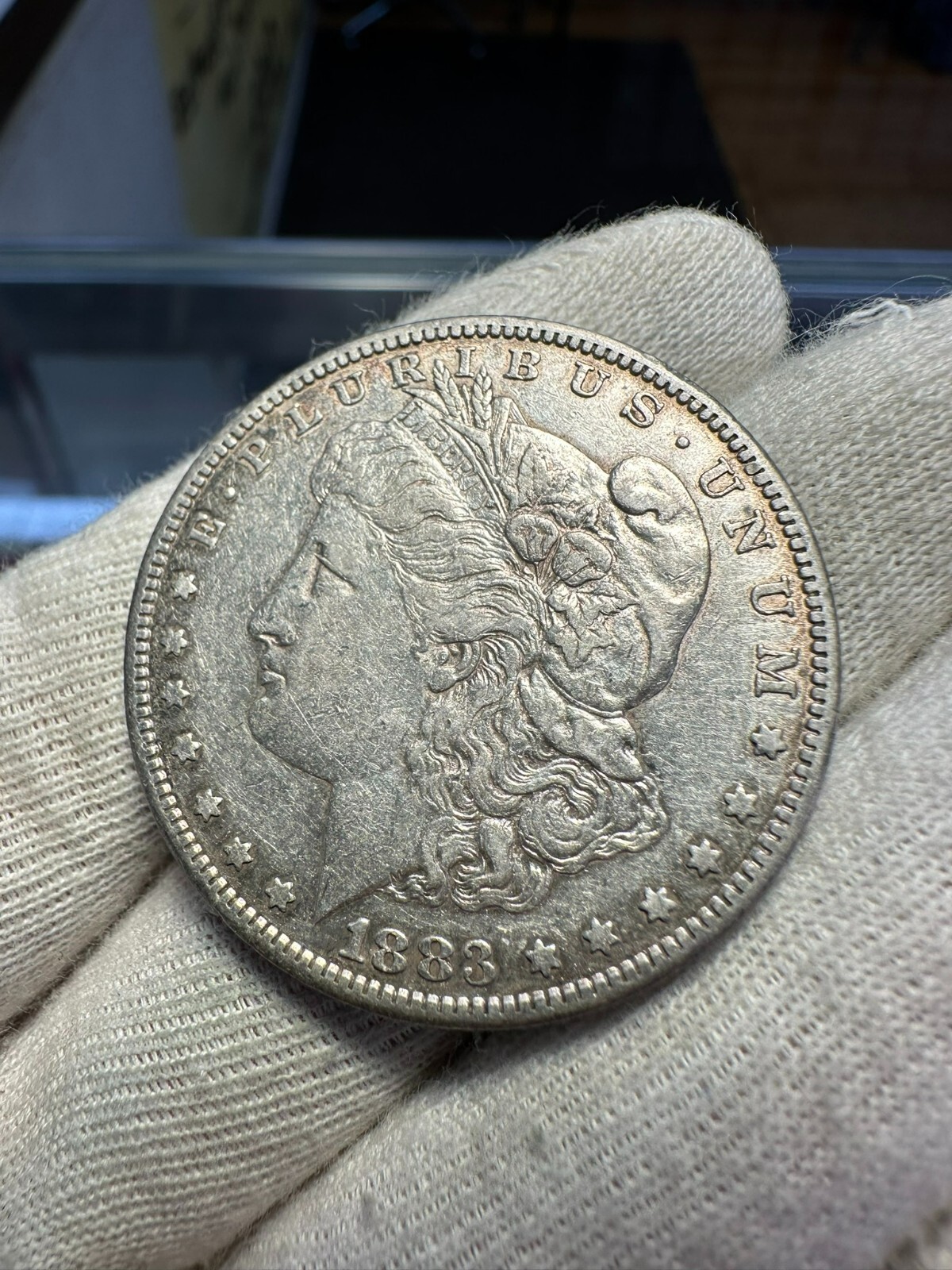 1883-S Morgan Silver Dollar XF+