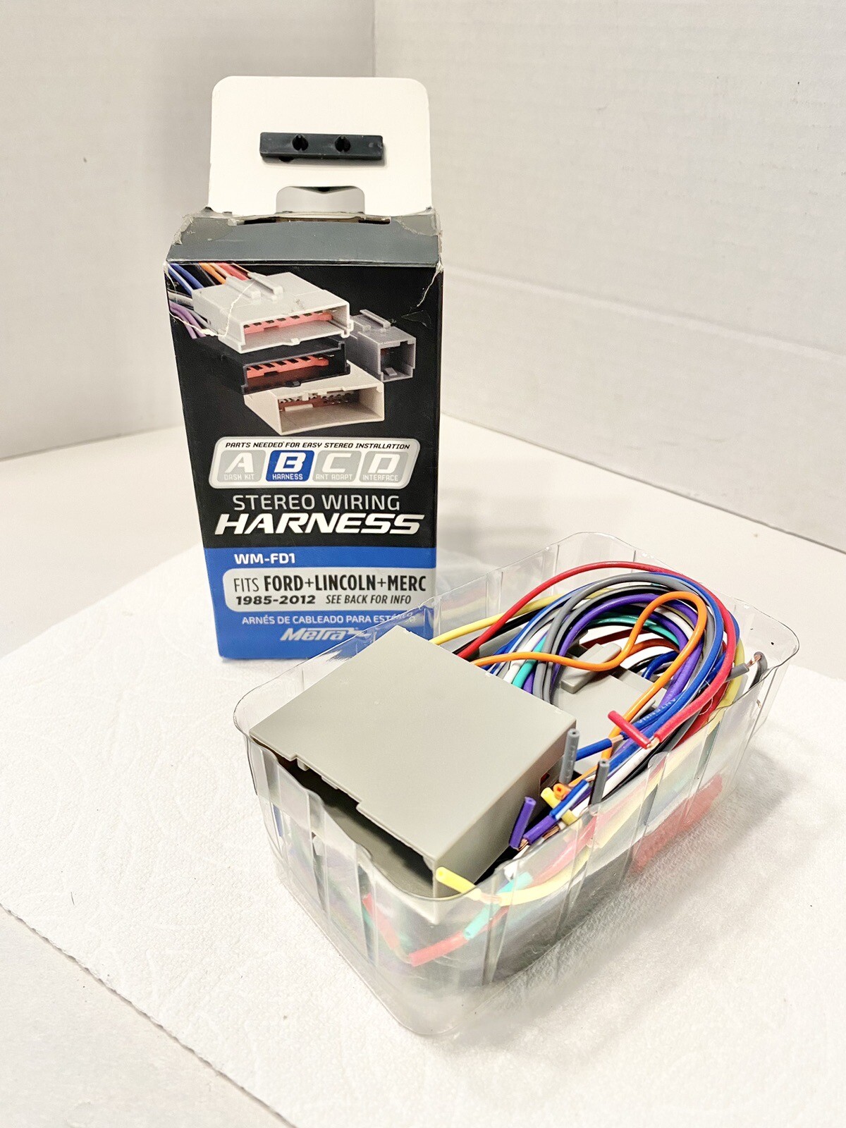 Metra WM-FD1 Stereo Wiring Harness 85-12 Ford Lincoln Mercury