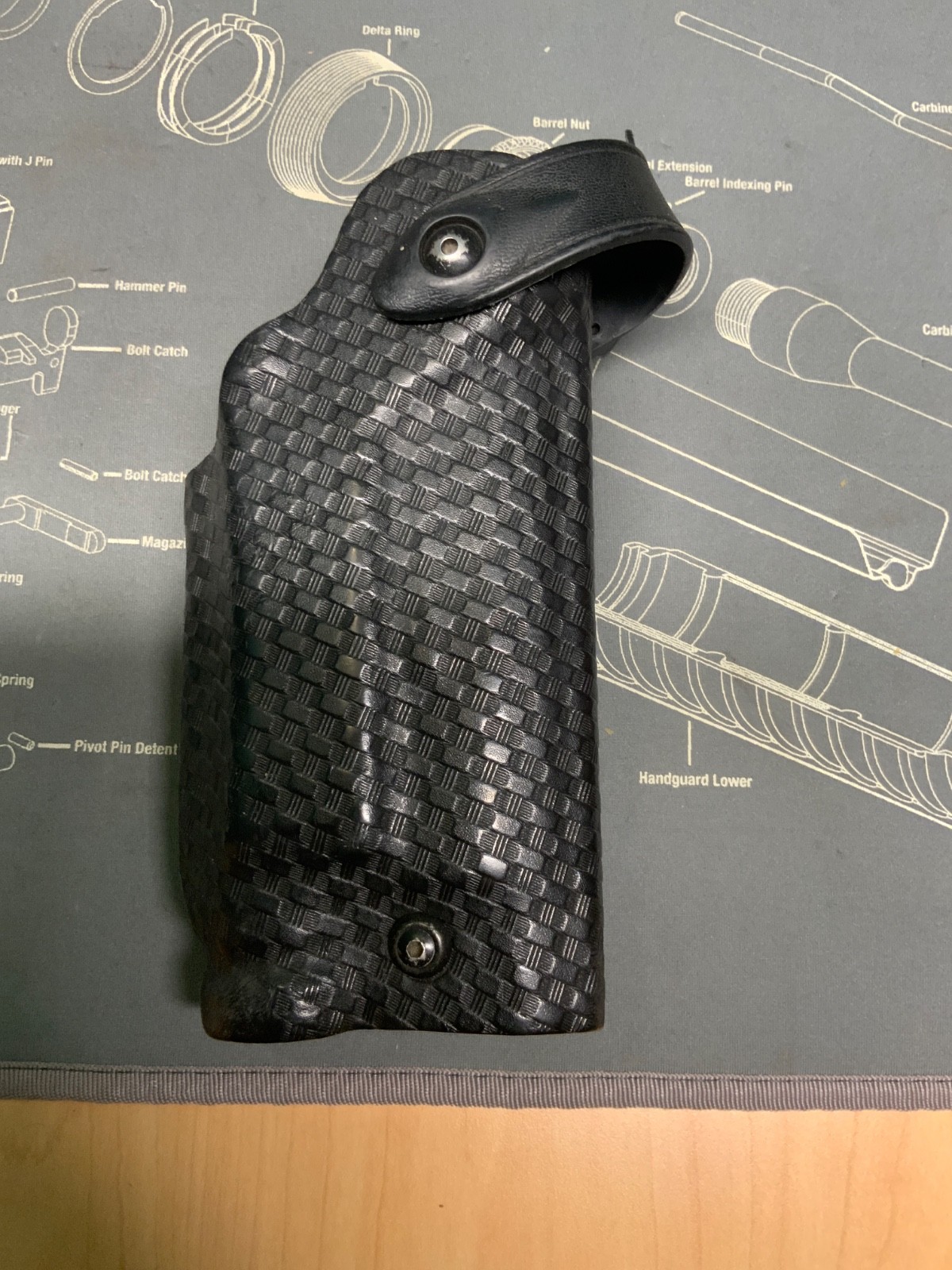Safariland Basketweave Duty Holster 6280-18021 RH Beretta PX4 M-3 & M-6 Light