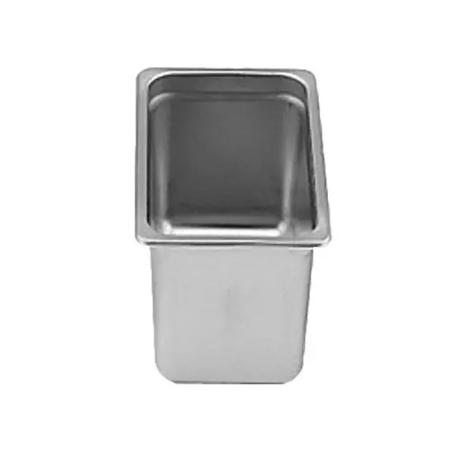Thunder Group STPA3136 1/3 Size Gauge Stainless Steel Steam Pan - 6" Deep