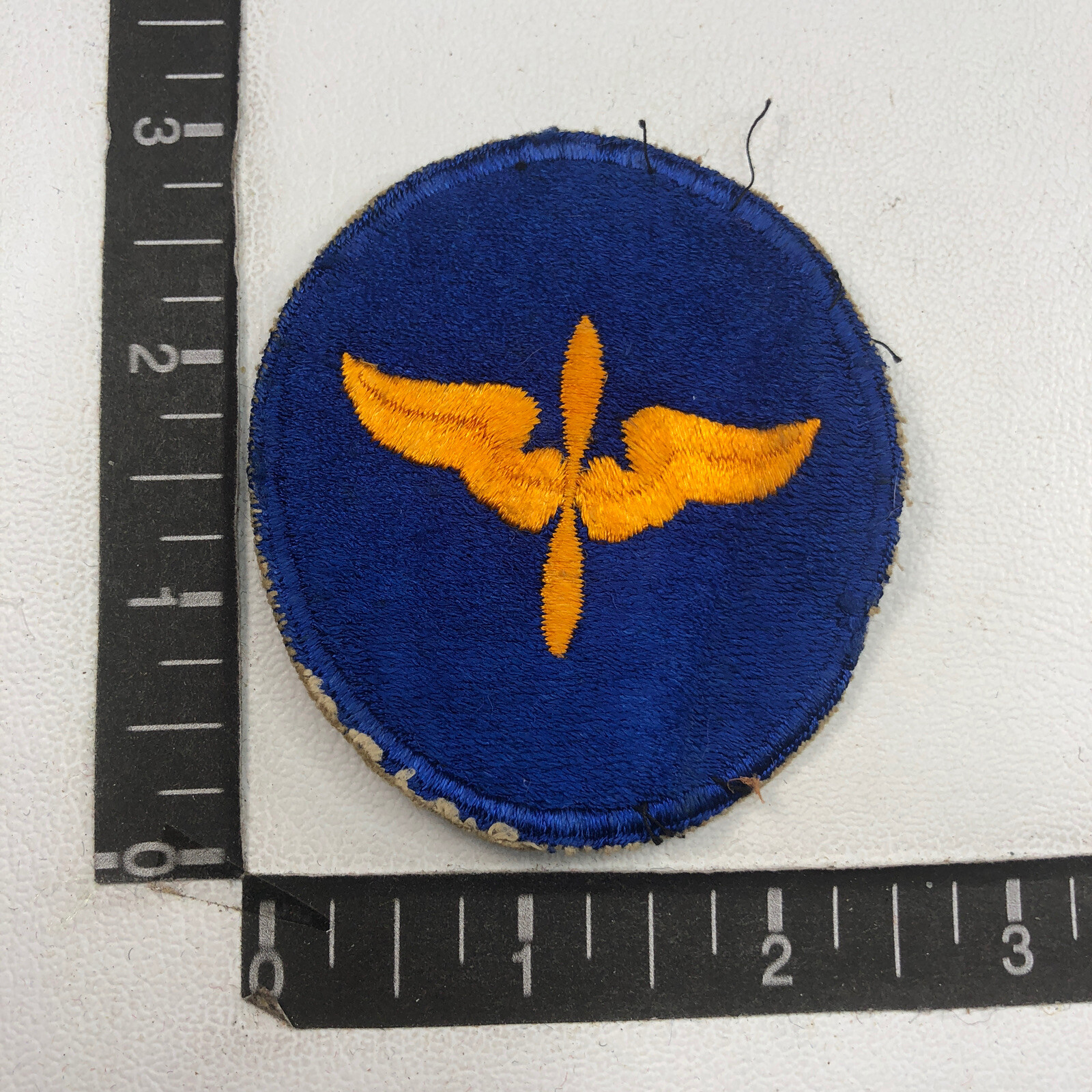 Vintage MEDIUM Blue Version Army Air Forces Air Cadet Military Patch S90F