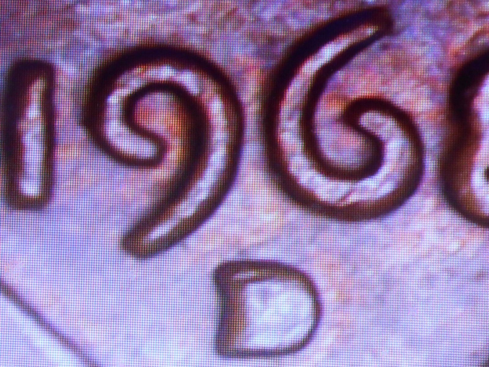 1968 d Lincoln cent with multiple errors