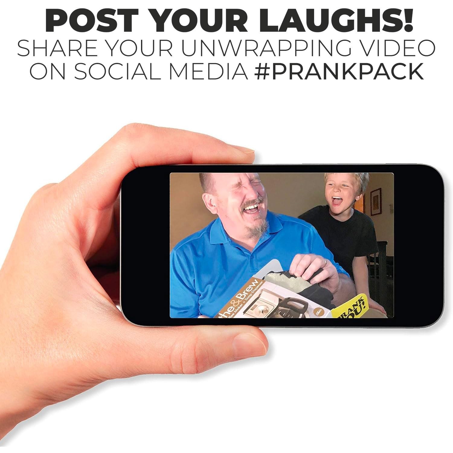 PrankO Cargo Socks Prank Gift Box – Empty Joke Present Box for Adults & Teens...