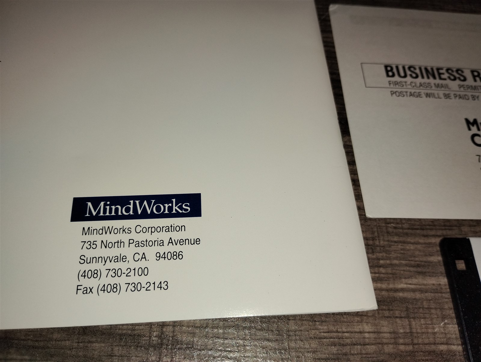 MindWorks Recollect WS v 1.0 PC 3.5" High Density Floppy Disk 1994 Windows 3.1