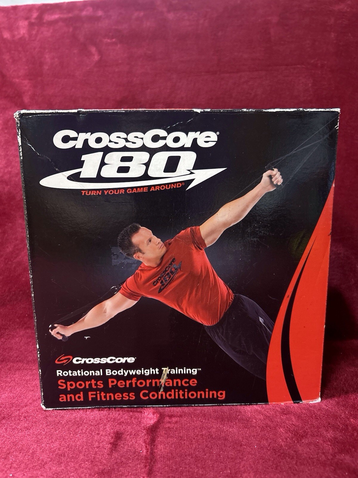 CrossCore 180 Complete Rotational Body Weight Training System DVD Manual New!