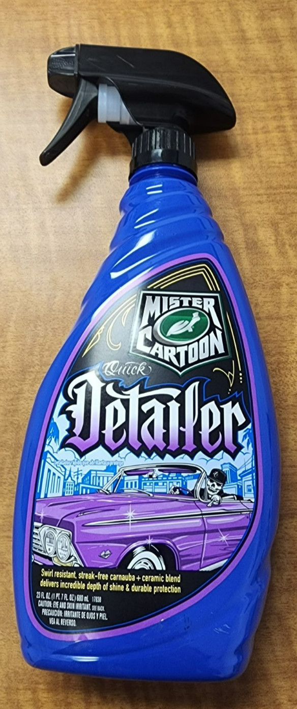 TurtleWax Mister Cartoon Quick Detailer 23 fl oz 1 pack carnauba + ceramic blend