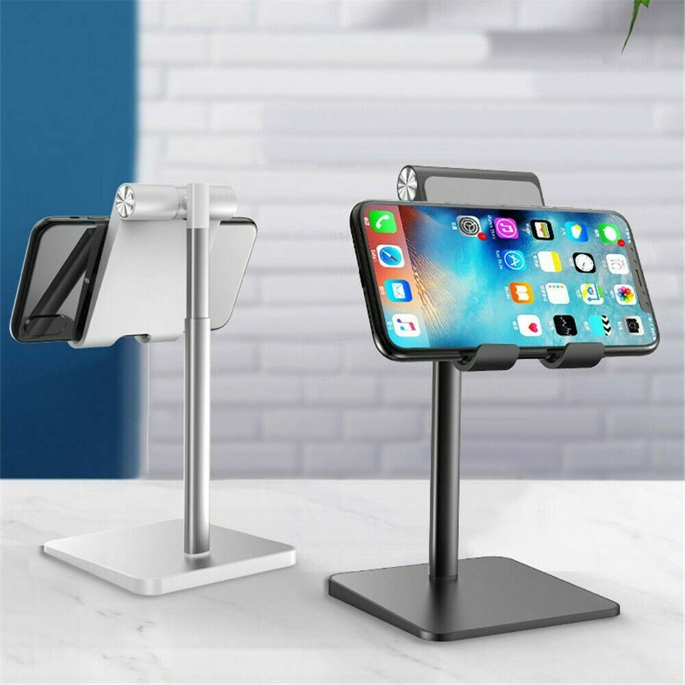 Adjustable Universal Tablet Stand Desktop Holder Mount Mobile Phone iPad iPhone