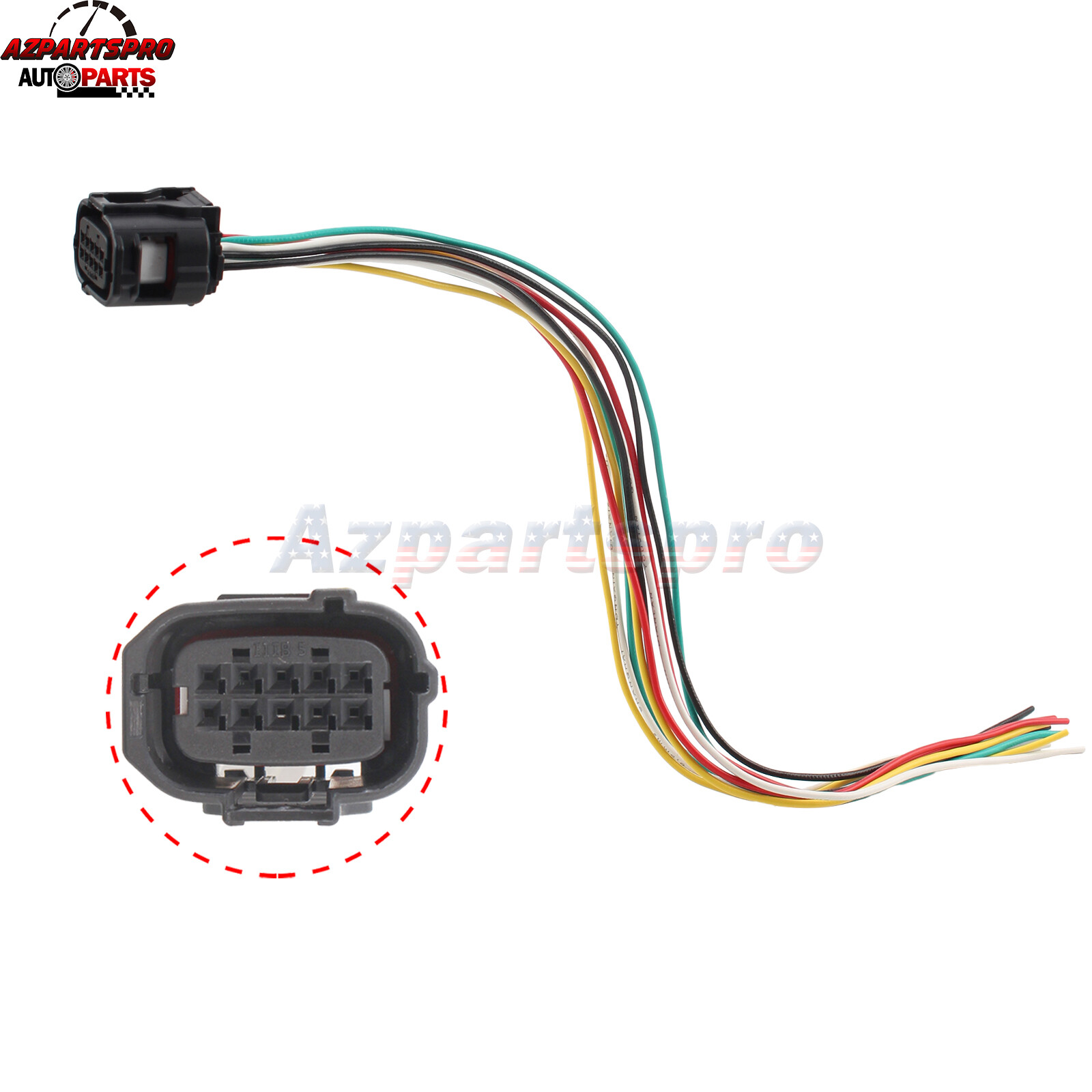Blind Spot Radar Sensor Connector Wire Plug Harness for 2016-2022 Toyota Tacoma