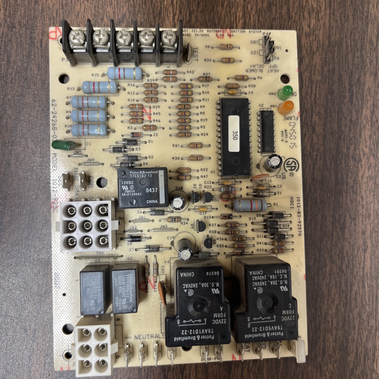 62-24268-03 Furnace Control Board 1012-925