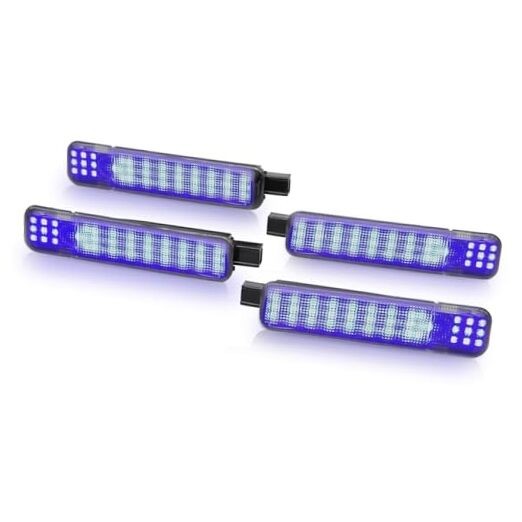 4Pcs Door Panel Courtesy Light 15021518 Compatible with Yukon/XL 2000-2006