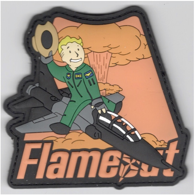 3.5" AIR FORCE TRAINING 80FTW CLASS 25-08 FLAMEOUT PVC PATCH