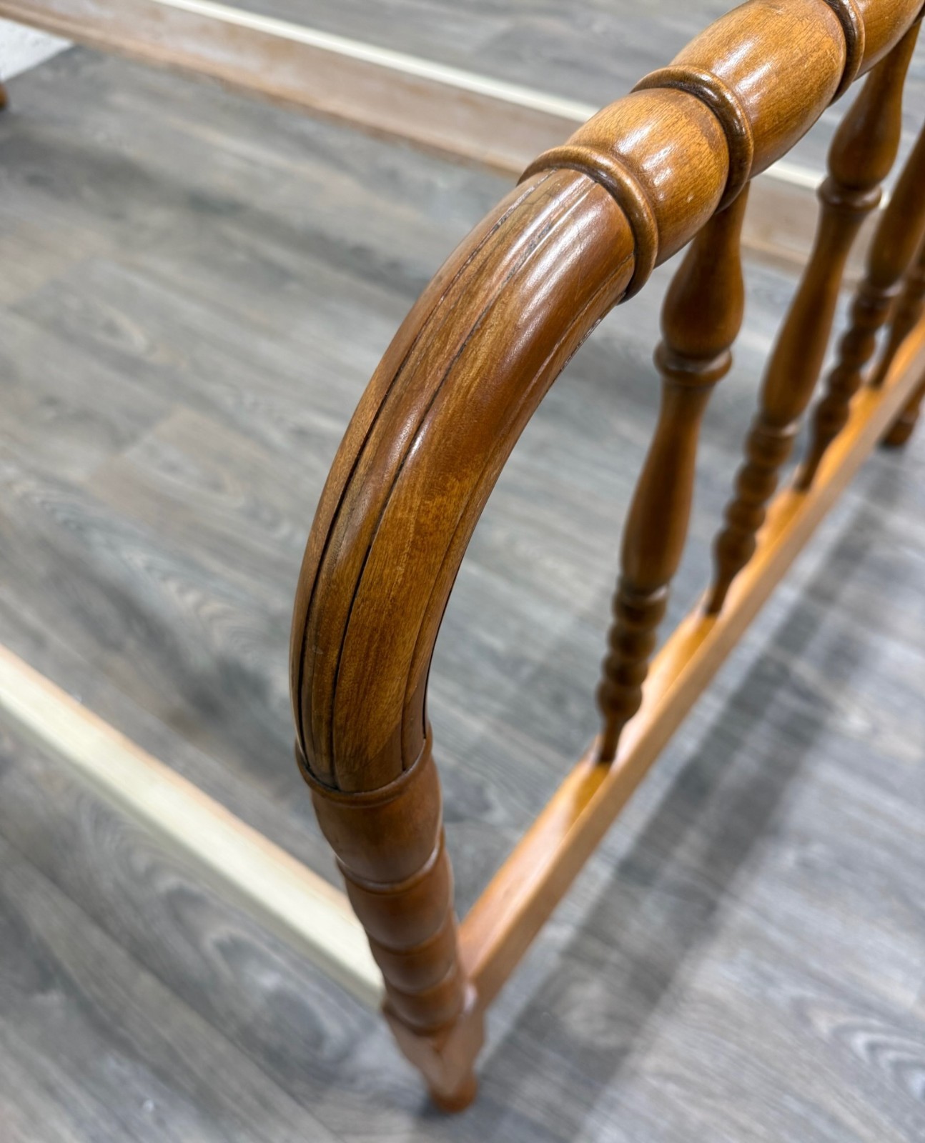 Vintage Twin Size Jenny Lind Bed