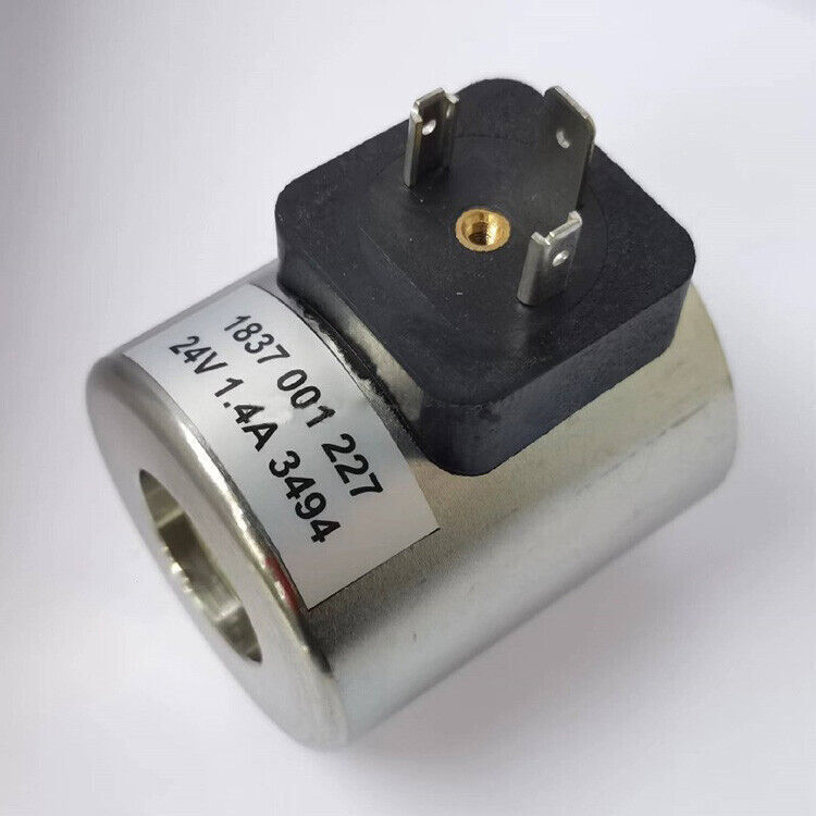 1Pc NEW Rexroth Solenoid Valve Coil FOR 1837001227 24V1.4A Replacement