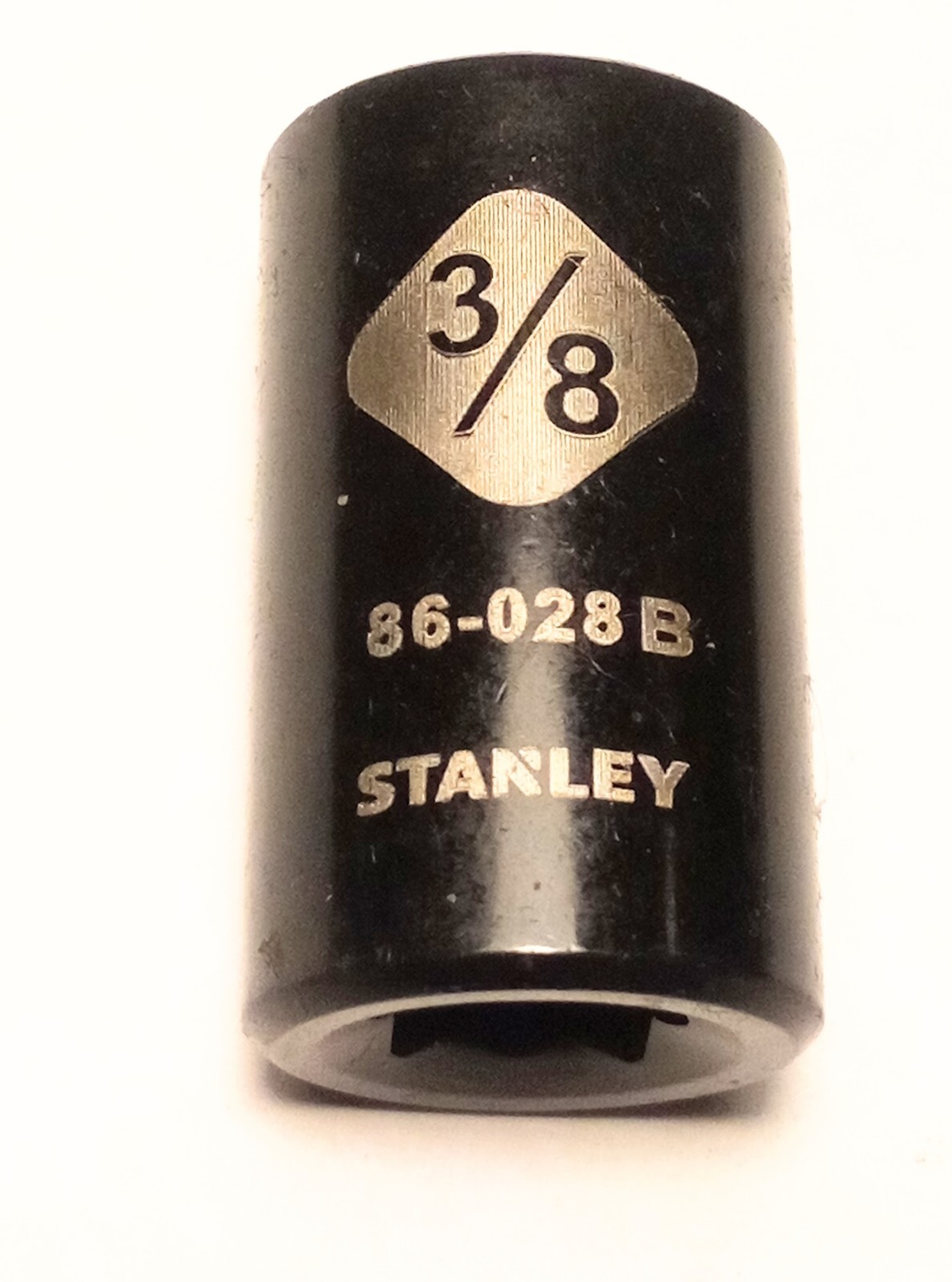 Stanley 3/8" x 1/4" Standard Socket 86-028B Black Chrome Free Shipping
