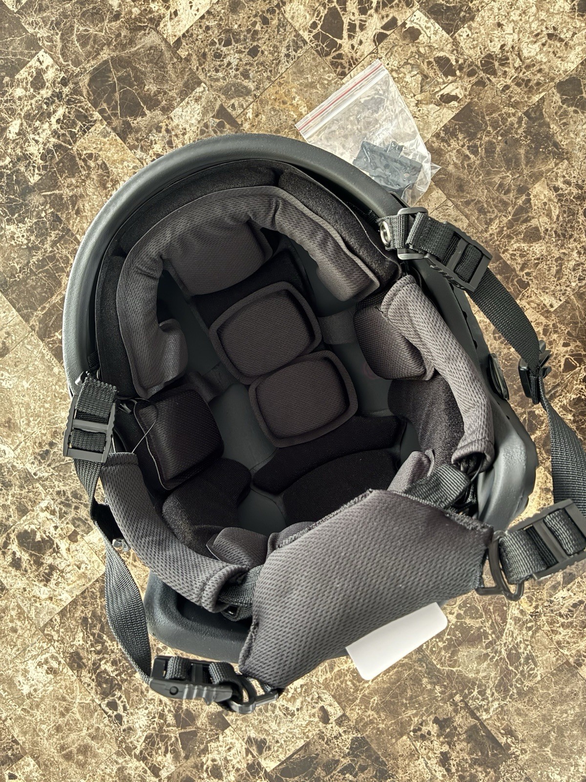 GLF Tactical Ballistic Kevlar Helmet Level 3A Made With Kevlar High-cut BLACK