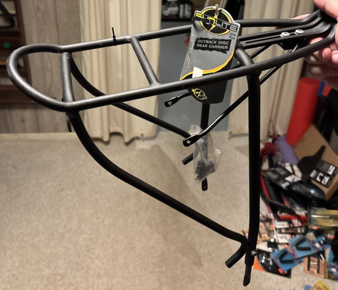 Sunlite Outback Disc Rear Carrier 45794 Black